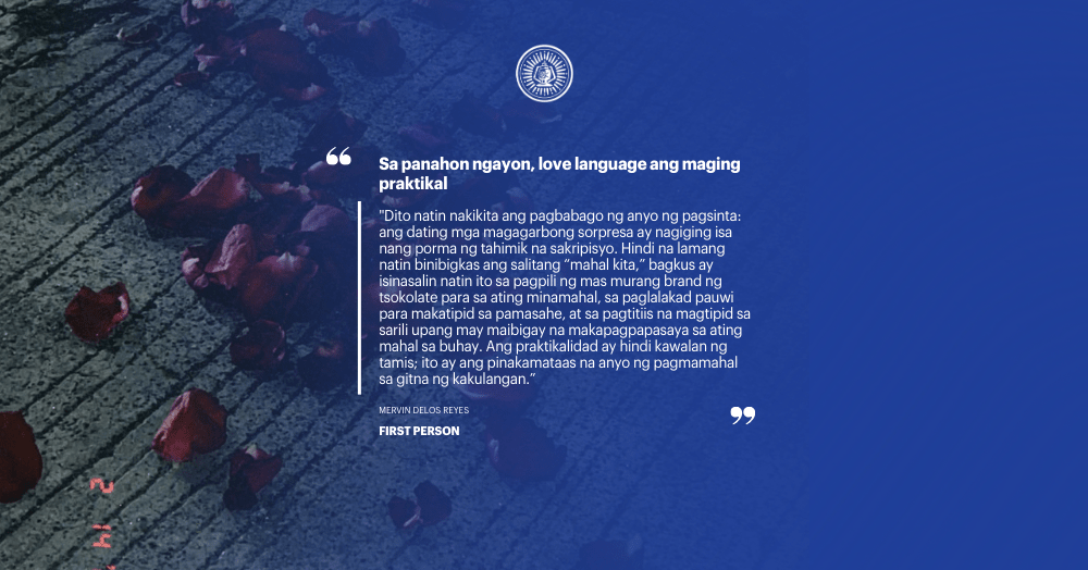 Sa panahon ngayon, love language ang maging&nbsp;praktikal