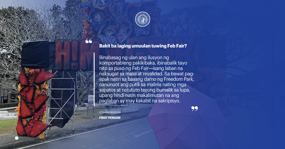 Bakit ba laging umuulan tuwing Feb&nbsp;Fair?